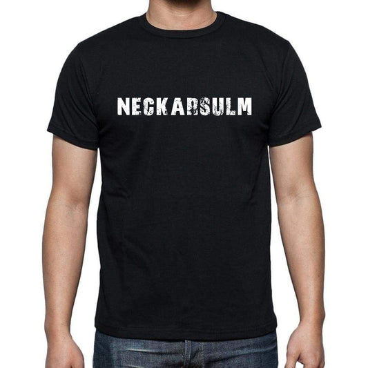 Neckarsulm Mens Short Sleeve Round Neck T-Shirt 00003 - Casual