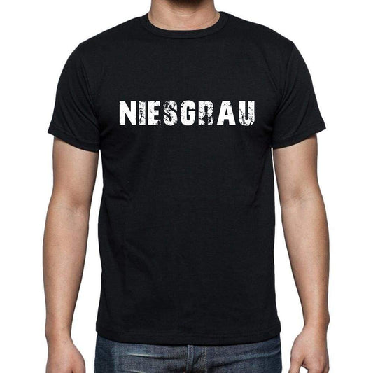 Niesgrau Mens Short Sleeve Round Neck T-Shirt 00003 - Casual