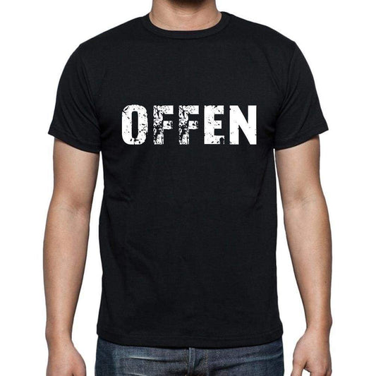 Offen Mens Short Sleeve Round Neck T-Shirt - Casual