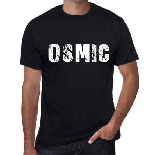 Osmic Mens Retro T Shirt Black Birthday Gift 00553 - Black / Xs - Casual