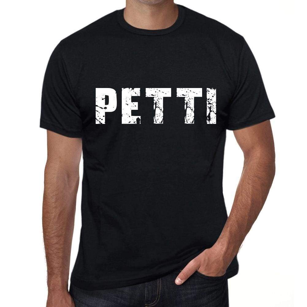 Petti Mens Retro T Shirt Black Birthday Gift 00553 - Black / Xs - Casual