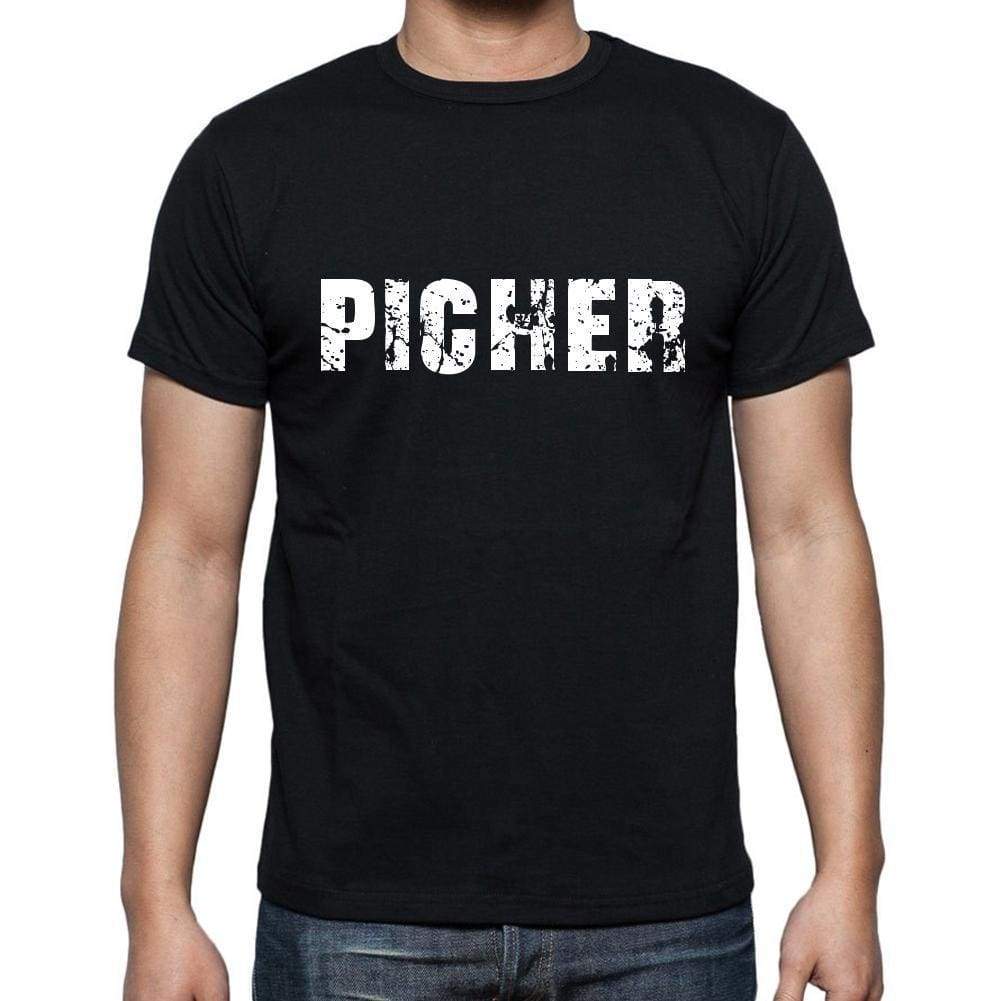 Picher Mens Short Sleeve Round Neck T-Shirt 00003 - Casual