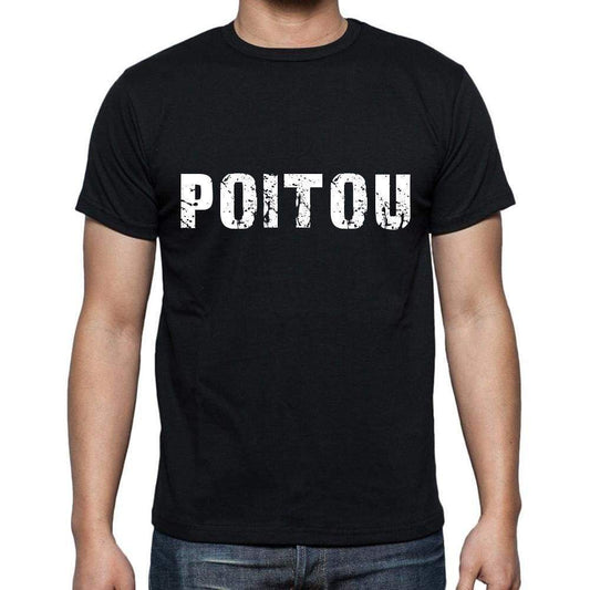 Poitou Mens Short Sleeve Round Neck T-Shirt 00004 - Casual