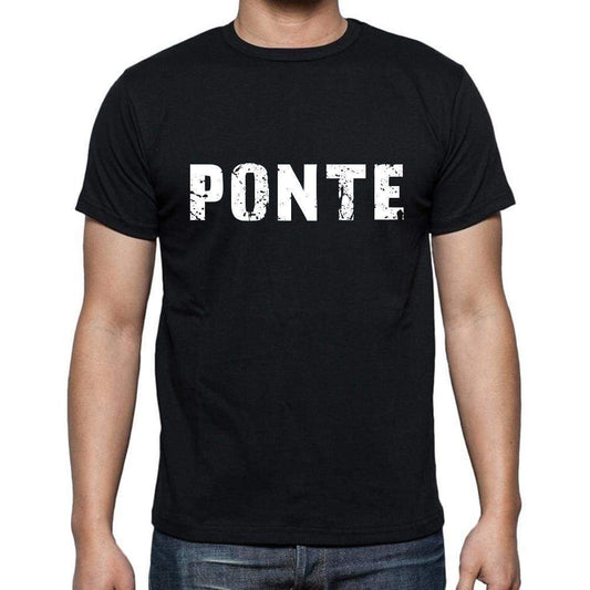 Ponte Mens Short Sleeve Round Neck T-Shirt 00017 - Casual