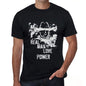 Power Real Men Love Power Mens T Shirt Black Birthday Gift 00538 - Black / Xs - Casual