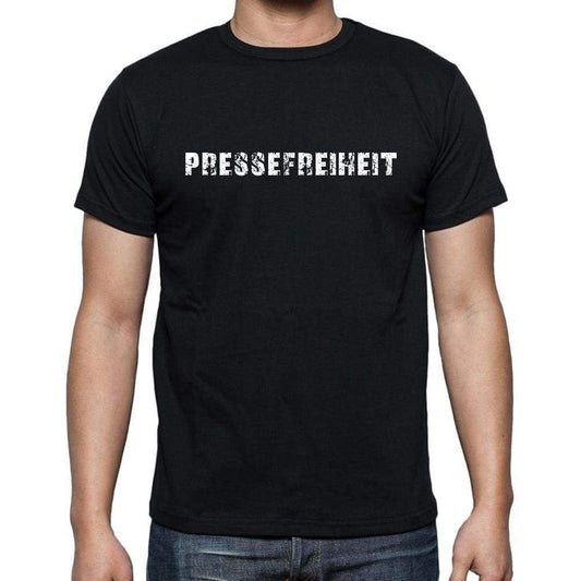 Pressefreiheit Mens Short Sleeve Round Neck T-Shirt - Casual