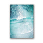 Ocean Wave Wall Art Canvas Painting Beach Surf Aerial Prints Nordic Posters Modern Beach Landscape Picture for Living Room Decor