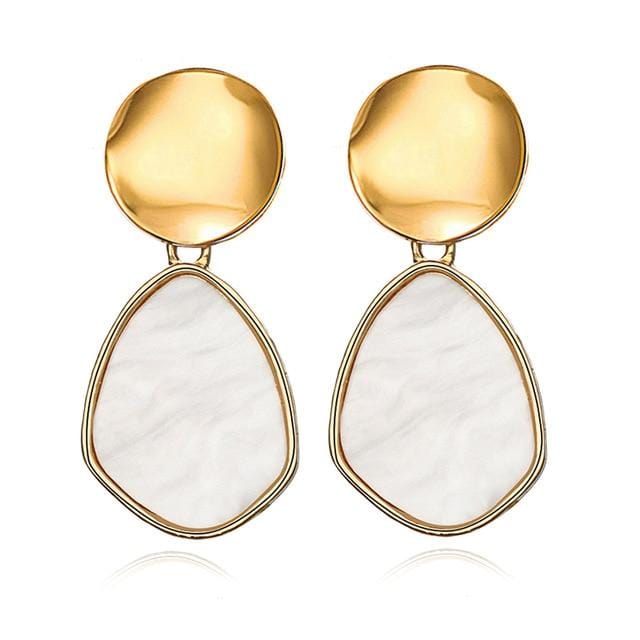 Fashion Statement Earrings 2019 Big Geometric earrings For Women Hanging Dangle Earrings Drop Earing modern Jewelry