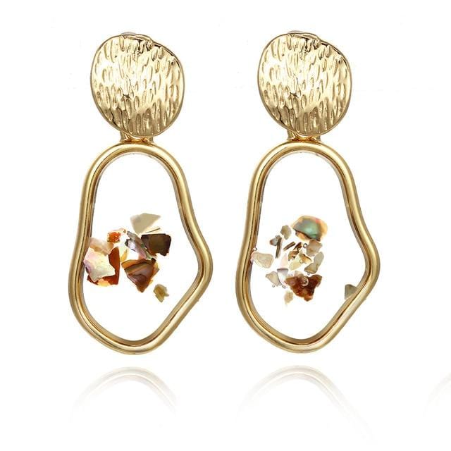 Fashion Statement Earrings 2019 Big Geometric earrings For Women Hanging Dangle Earrings Drop Earing modern Jewelry