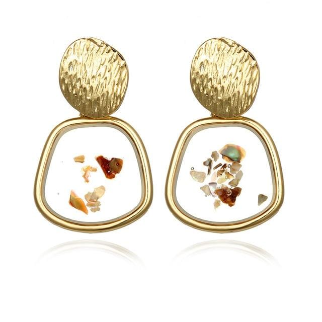 Fashion Statement Earrings 2019 Big Geometric earrings For Women Hanging Dangle Earrings Drop Earing modern Jewelry