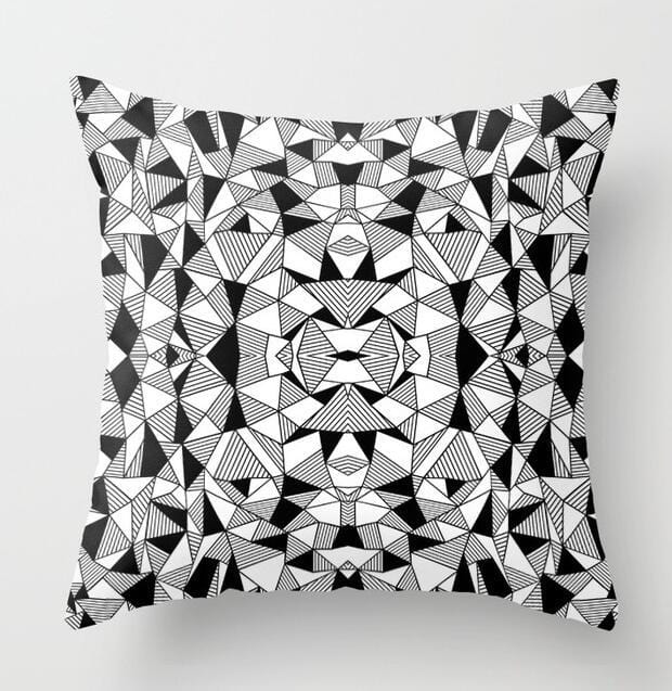 ZENGA Geometric Nordic Cushion Cover decorative cushion Throw Pillow Cover Polyester Cushion Case Sofa Bed Decorative Pillowcase