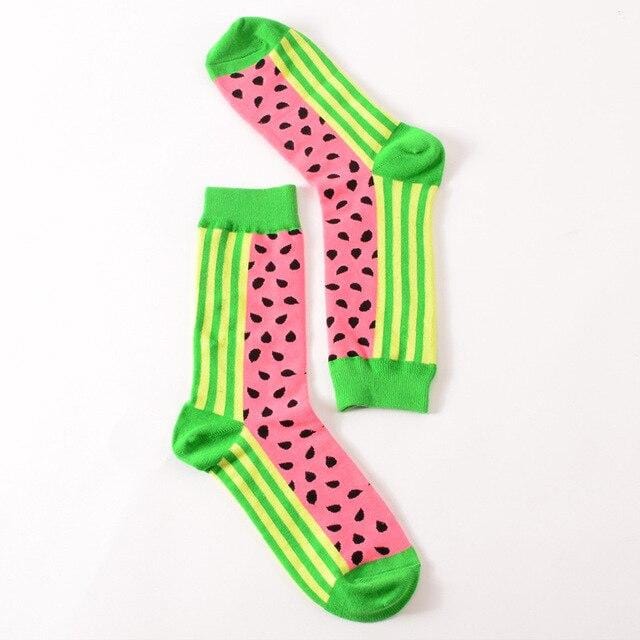 Funny Cute Happy Socks Womens Men Colour crew cotton short with print casual harajuku designer art female fashion socks summer