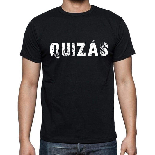 Quizs Mens Short Sleeve Round Neck T-Shirt - Casual
