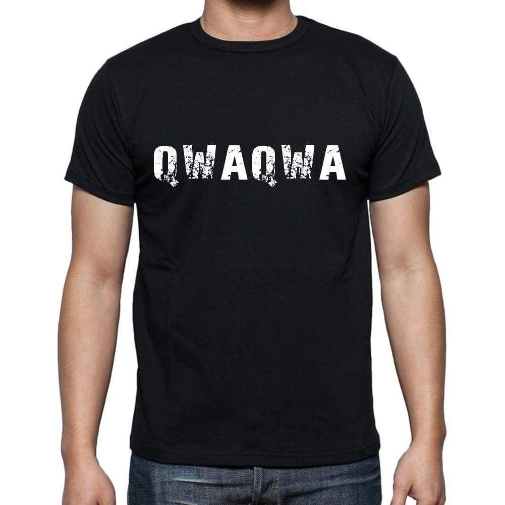 Qwaqwa Mens Short Sleeve Round Neck T-Shirt 00004 - Casual