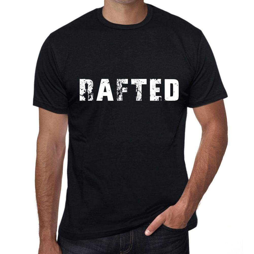 Rafted Mens Vintage T Shirt Black Birthday Gift 00554 - Black / Xs - Casual