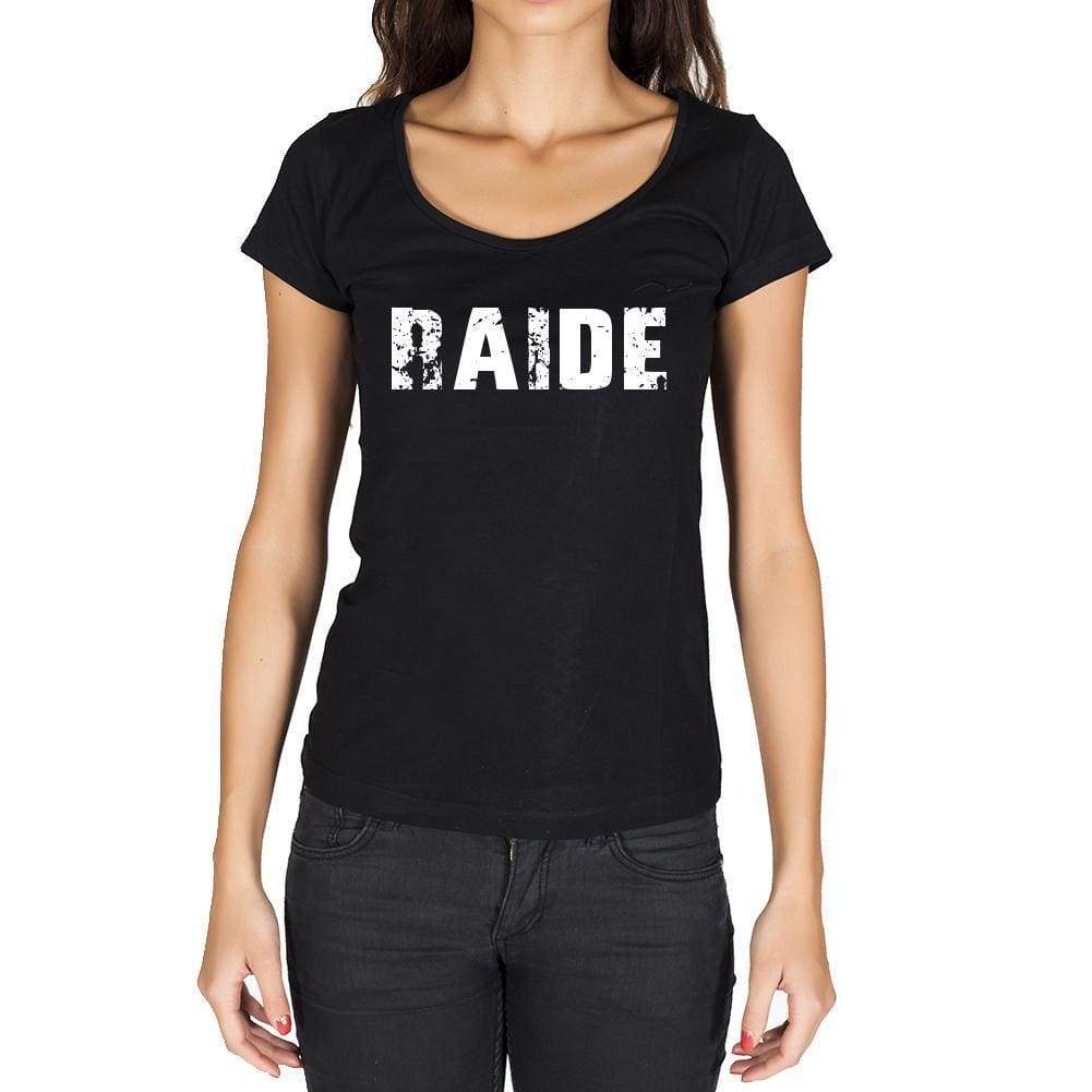 Raide French Dictionary Womens Short Sleeve Round Neck T-Shirt 00010 - Casual
