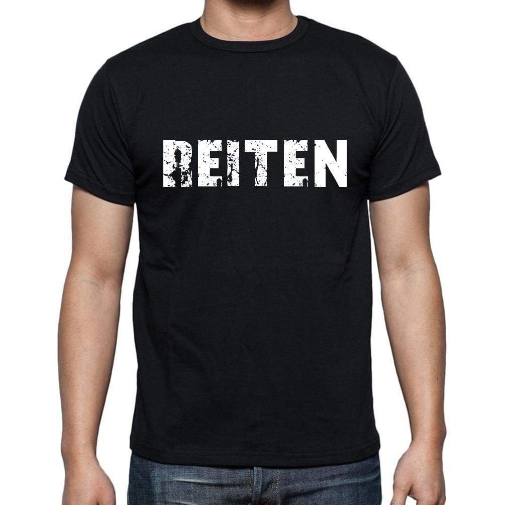 Reiten Mens Short Sleeve Round Neck T-Shirt - Casual