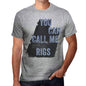 Rigs You Can Call Me Rigs Mens T Shirt Grey Birthday Gift 00535 - Grey / S - Casual
