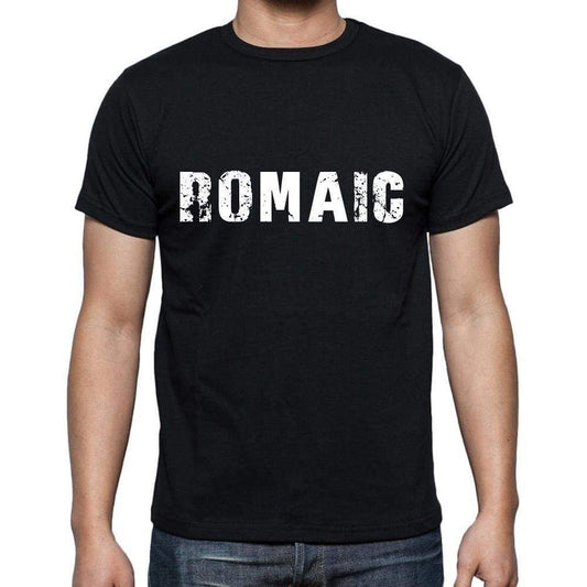 Romaic Mens Short Sleeve Round Neck T-Shirt 00004 - Casual