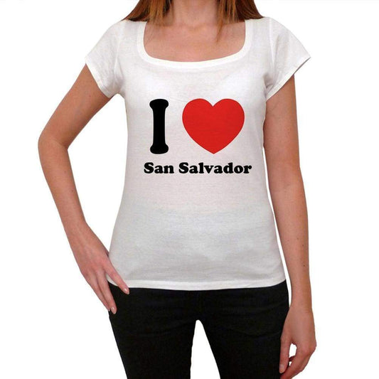San Salvador T Shirt Woman Traveling In Visit San Salvador Womens Short Sleeve Round Neck T-Shirt 00031 - T-Shirt