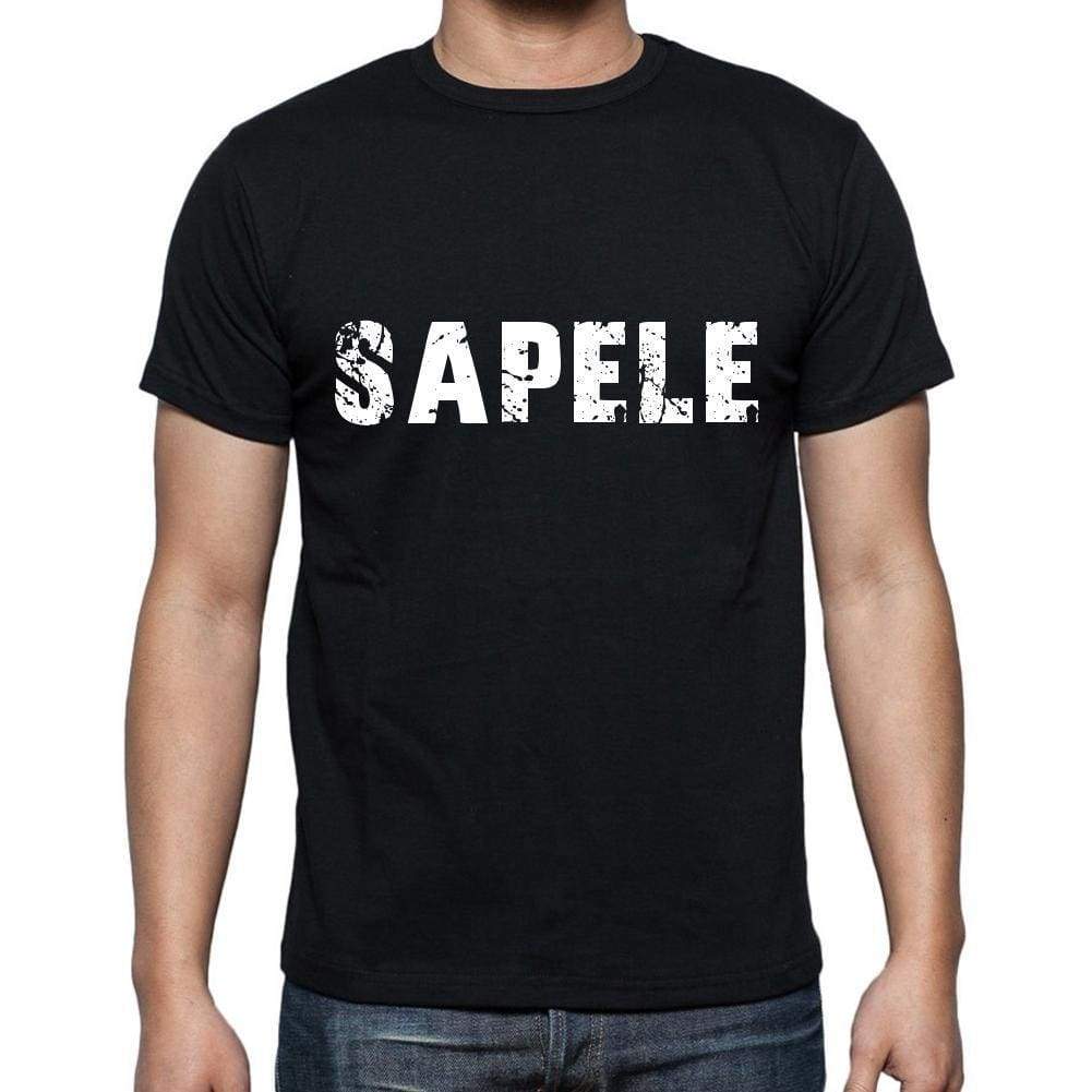 Sapele Mens Short Sleeve Round Neck T-Shirt 00004 - Casual