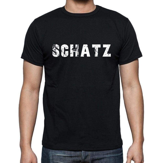 Schatz Mens Short Sleeve Round Neck T-Shirt - Casual