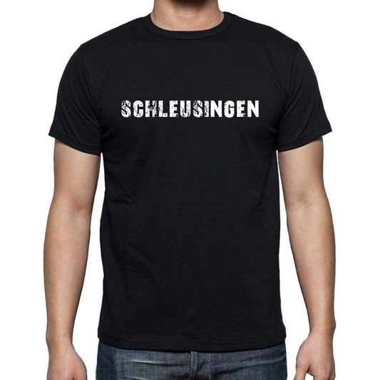 Schleusingen Mens Short Sleeve Round Neck T-Shirt 00003 - Casual