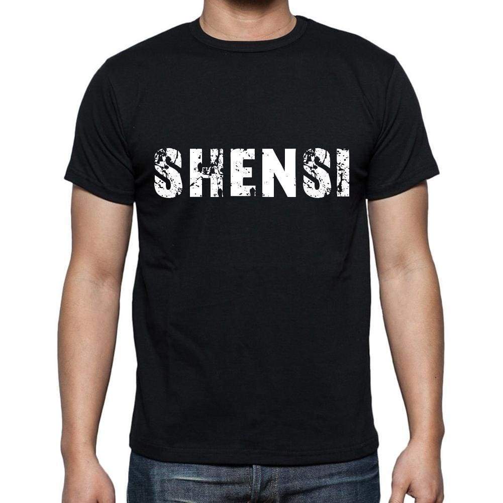 Shensi Mens Short Sleeve Round Neck T-Shirt 00004 - Casual