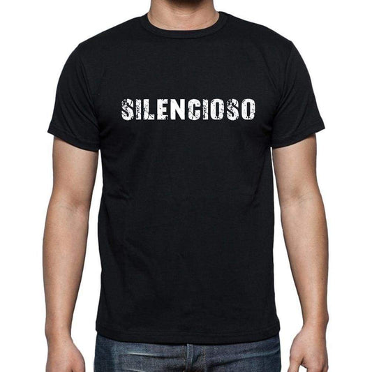 Silencioso Mens Short Sleeve Round Neck T-Shirt - Casual