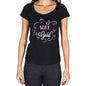 Sort Is Good Womens T-Shirt Black Birthday Gift 00485 - Black / Xs - Casual