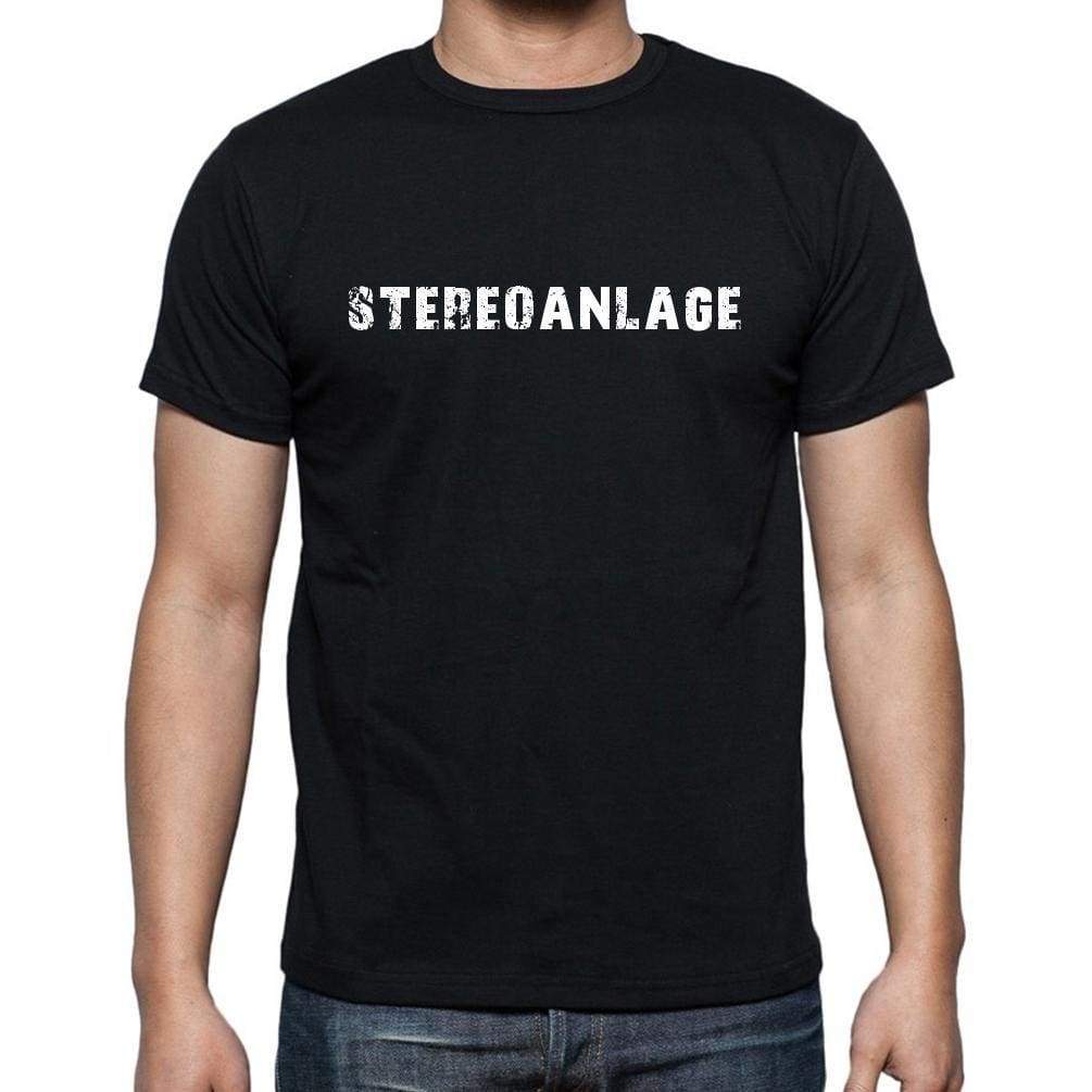 Stereoanlage Mens Short Sleeve Round Neck T-Shirt - Casual