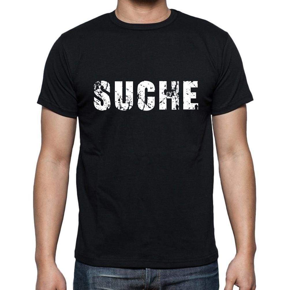 Suche Mens Short Sleeve Round Neck T-Shirt - Casual