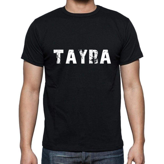 tayra <span>Men's</span> <span>Short Sleeve</span> <span>Round Neck</span> T-shirt , 5 letters Black , word 00006 - ULTRABASIC