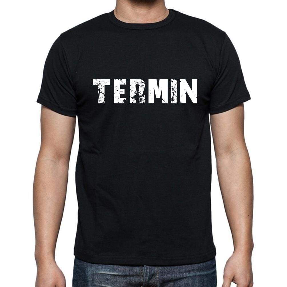 Termin Mens Short Sleeve Round Neck T-Shirt - Casual