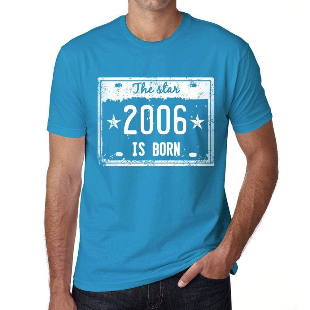 The Star 2006 Is Born Mens T-Shirt Blue Birthday Gift 00455 - Blue / Xs - Casual