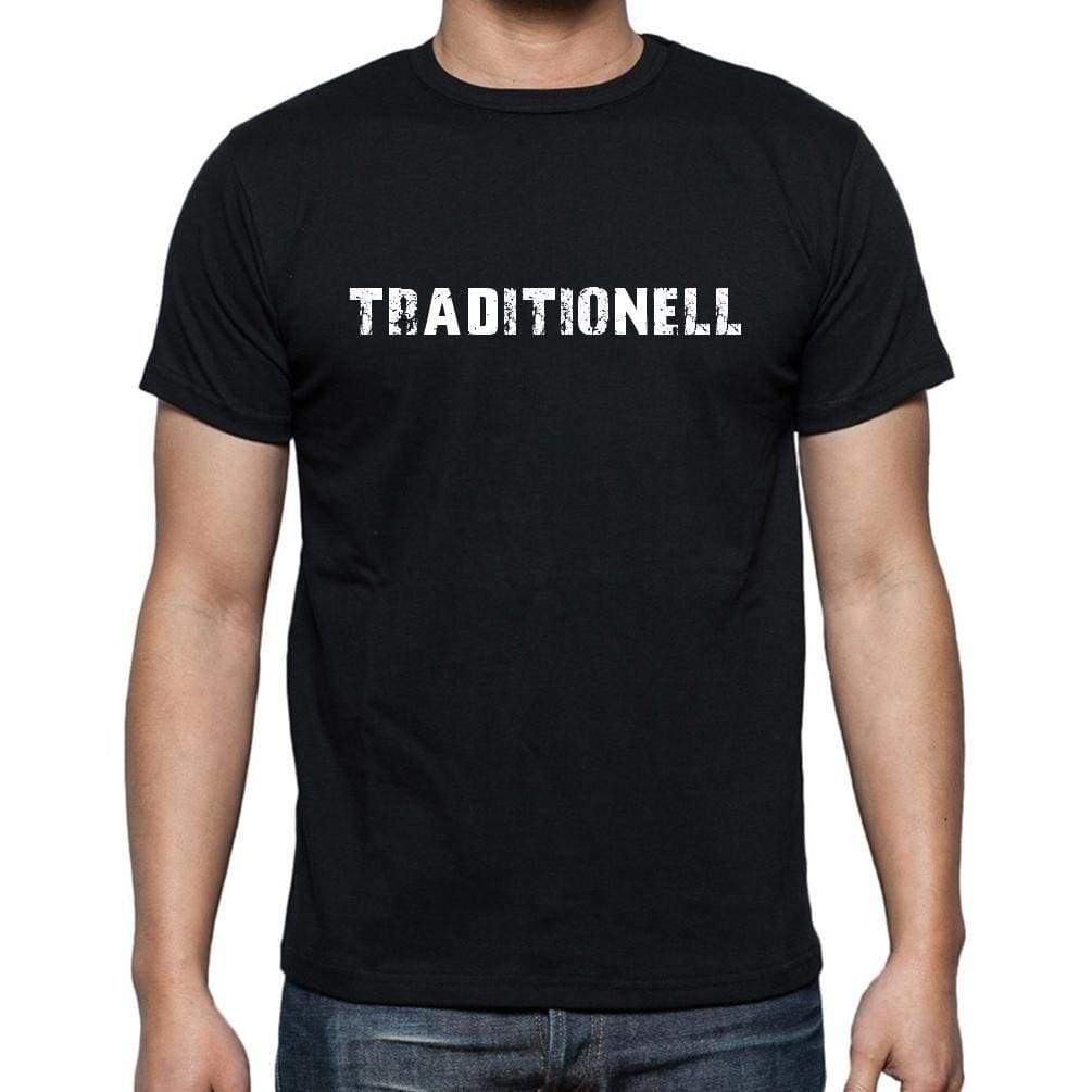 Traditionell Mens Short Sleeve Round Neck T-Shirt - Casual