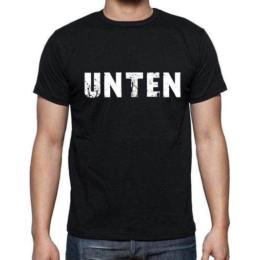 Unten Mens Short Sleeve Round Neck T-Shirt - Casual