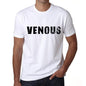 Venous Mens T Shirt White Birthday Gift 00552 - White / Xs - Casual