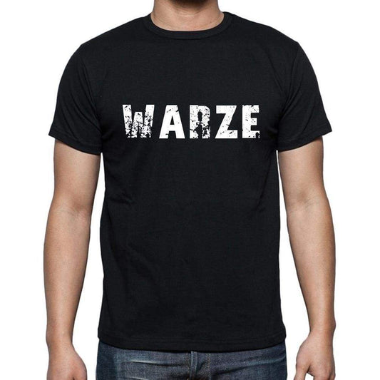 Warze Mens Short Sleeve Round Neck T-Shirt - Casual